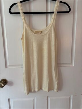 Michael Kors Cream Scoop Neck Camisole
